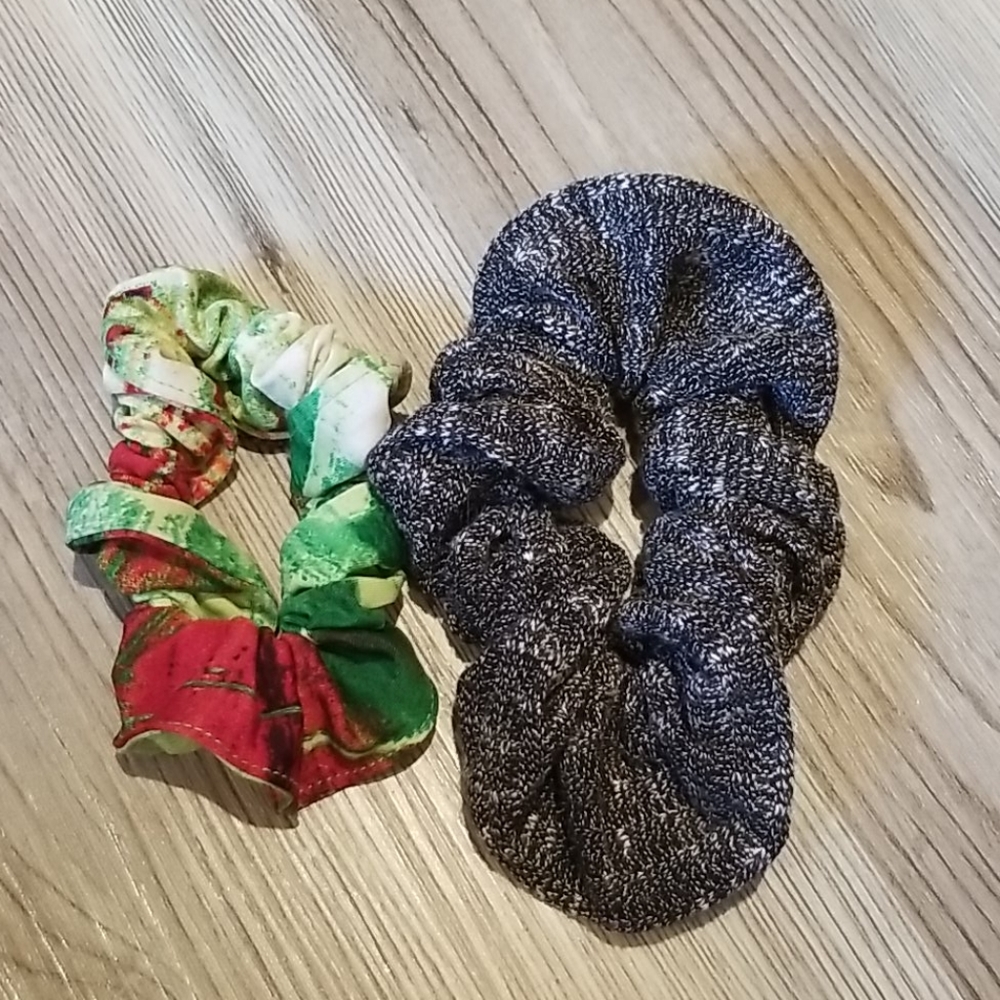 Pair of scrunchies